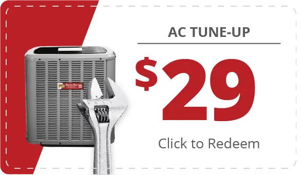Coupon for AC Tune-up.