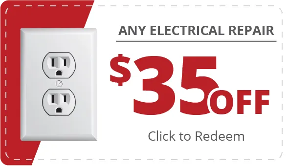 Coupon for electrical repair.