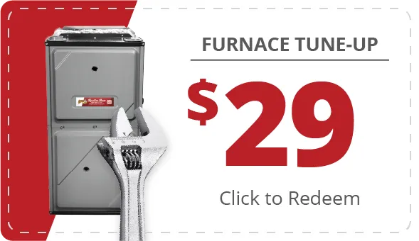 Coupon for furnace tune-up.